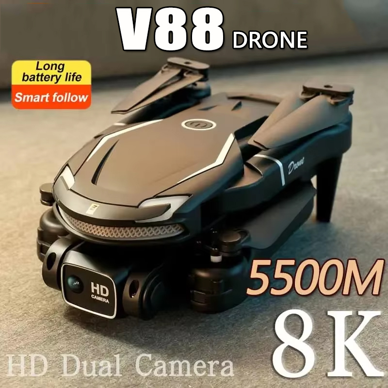 Drone Gimbal Mount - V88 Drone 8K 5G GPS Professional