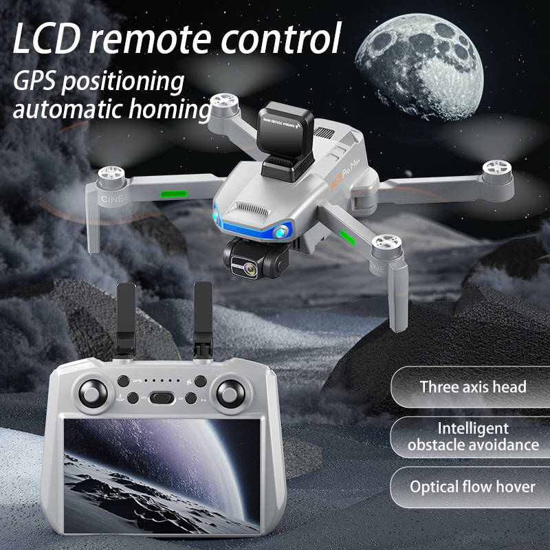 AE3 PRO Max NEW LCD SC GPS Dro - đánh giá và giá Drone Gimbal Brushless