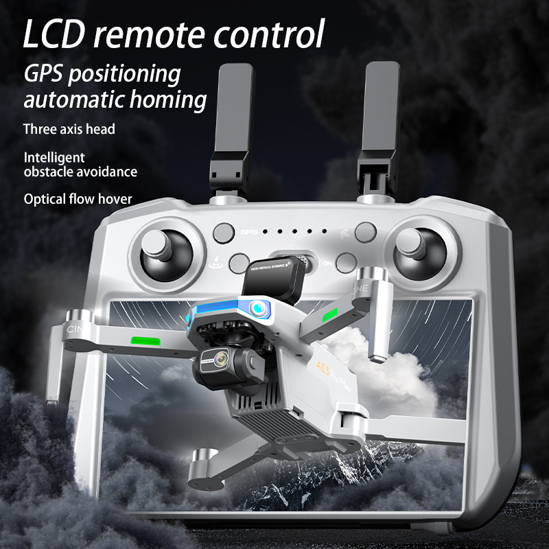 AE3 PRO Max NEW LCD SC GPS Dro - đánh giá và giá Drone Gimbal Brushless