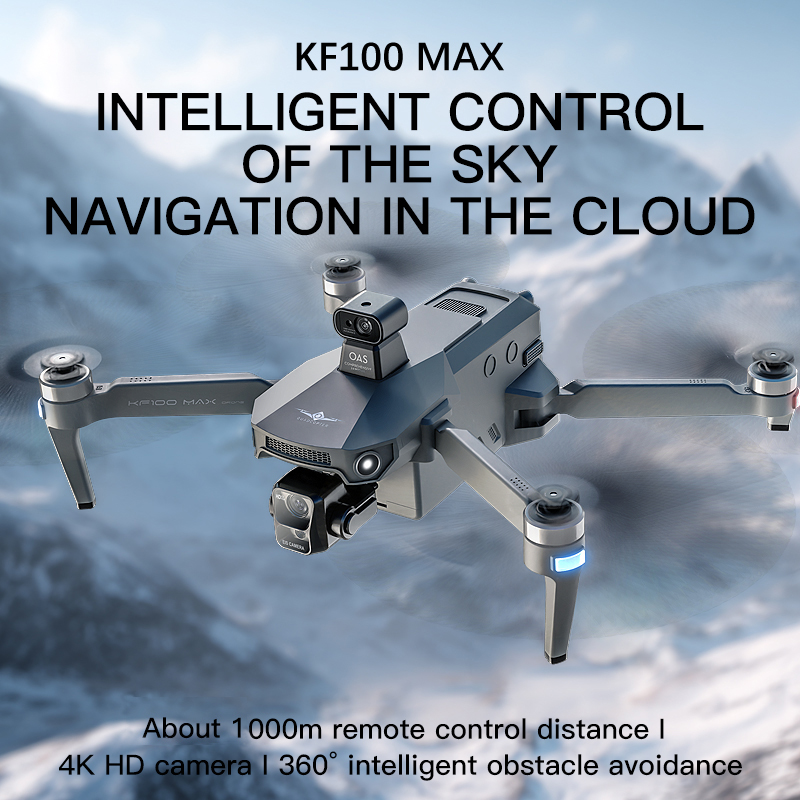 KF100 MAX GPS Drone 4K Camera  - đánh giá và giá Drone Gimbal Brushless