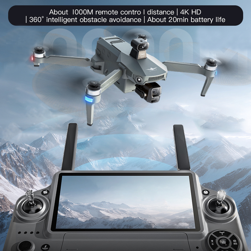 KF100 MAX GPS Drone 4K Camera  - đánh giá và giá Drone Gimbal Brushless